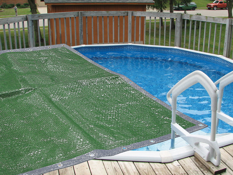 Faithfull Tarpaulin Green/Silver 3.6 x 2.7m (12 x 9ft) 80gsm FAITARP129