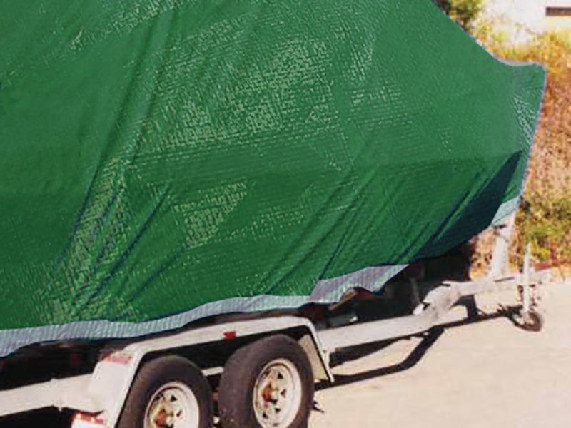 Faithfull Tarpaulin Green/Silver 5.4 x 3.6m (18 x 12ft) 80gsm FAITARP1812