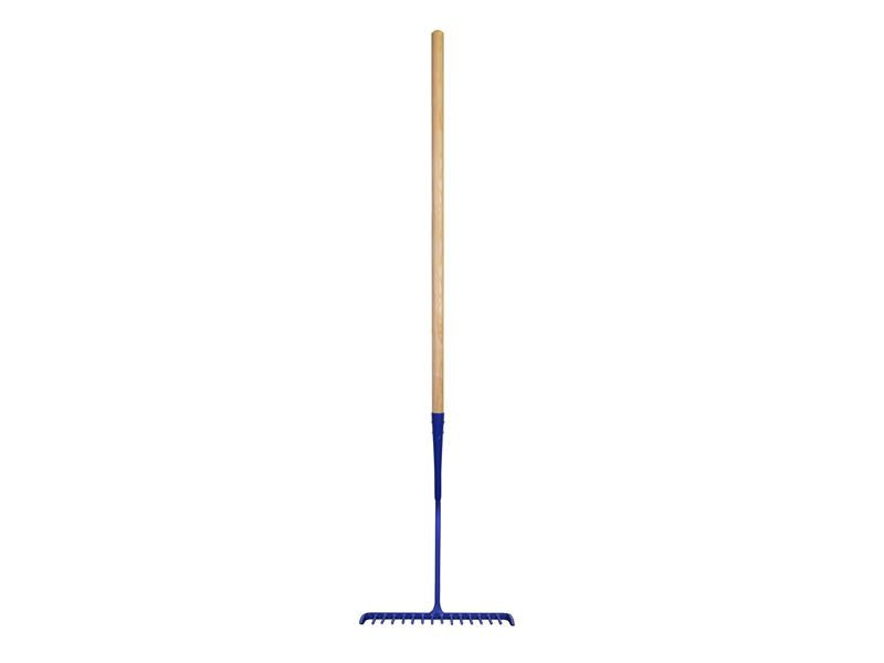 Faithfull Tarmac Rake 16 Round Teeth - Wooden Handled FAITAR
