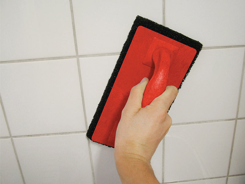 Faithfull Scouring Pad Holder + Fine Medium & Coarse Pads FAITLSCOUR3