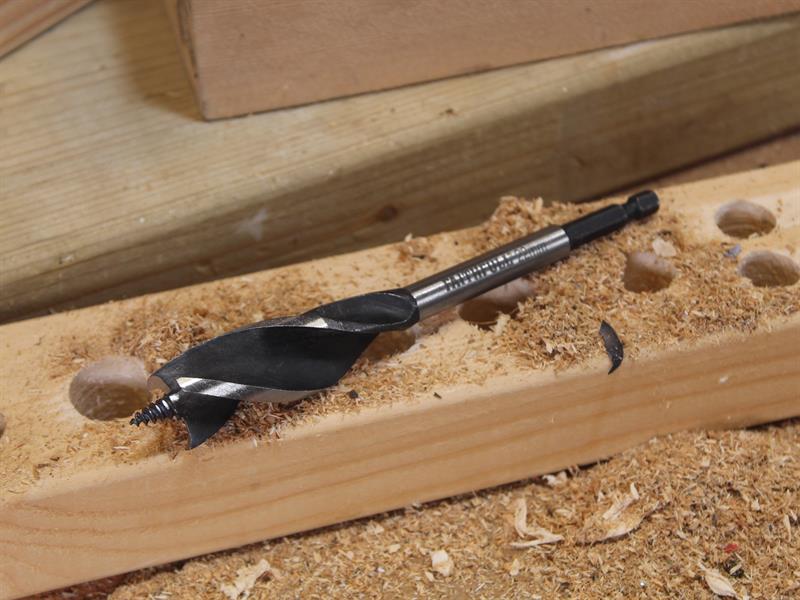 Faithfull Tri-Point Speed Auger Bit 22mm FAITPA22