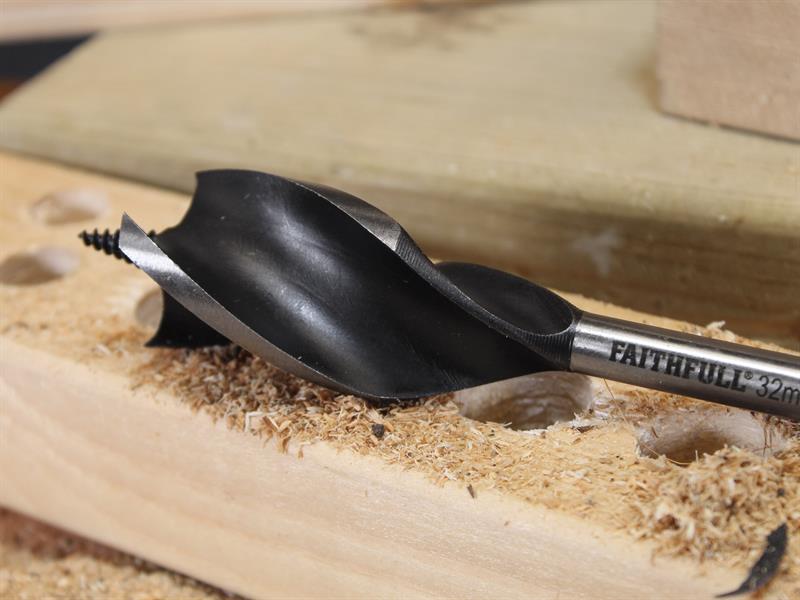 Faithfull Tri-Point Speed Auger Bit 32mm FAITPA32