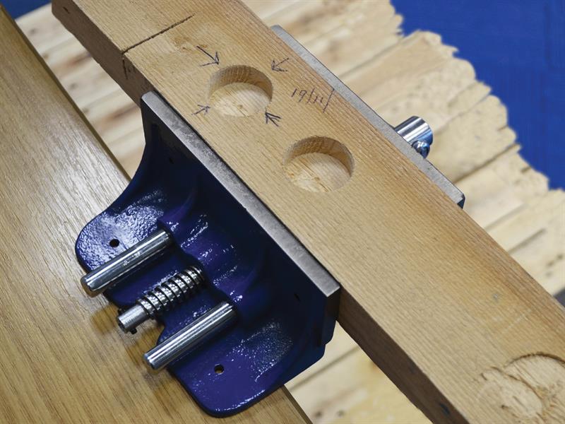 Faithfull Woodcraft Vice 150mm (6in) - Clamp Mount FAIV34