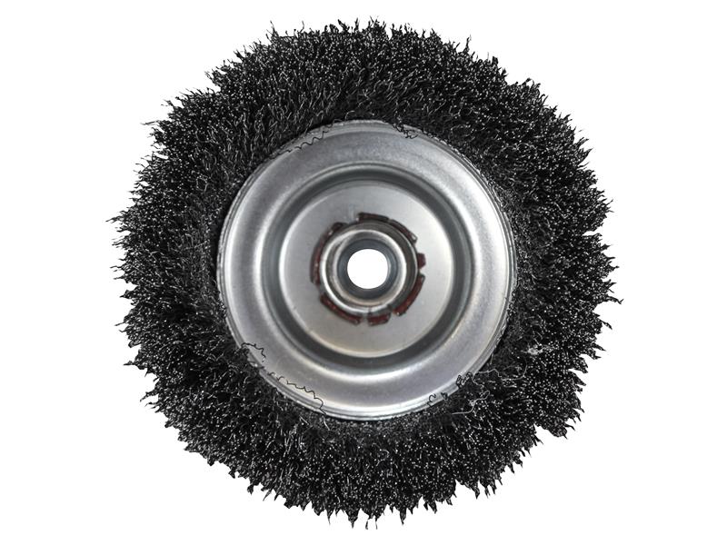 Faithfull Wire Cup Brush 125mm M14x2, 0.30mm Steel Wire FAIWBC125