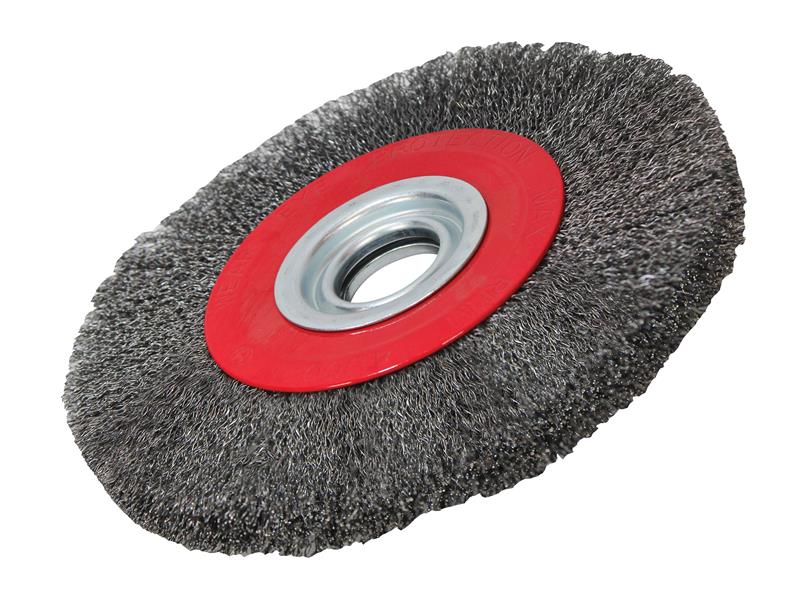 Faithfull Wire Wheel 200 x 25mm, 32mm Bore, 0.30mm Wire FAIWBWW200