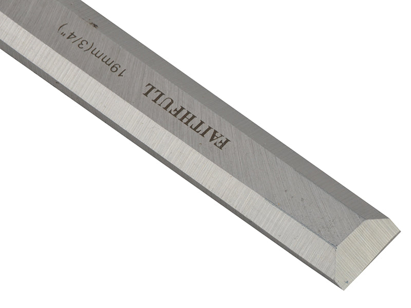 Faithfull Bevel Edge Chisel Blue Grip 19mm (3/4in) FAIWCB34
