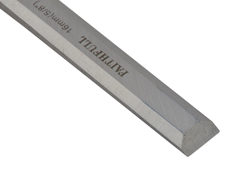 Faithfull Bevel Edge Chisel Blue Grip 16mm (5/8in) FAIWCB58