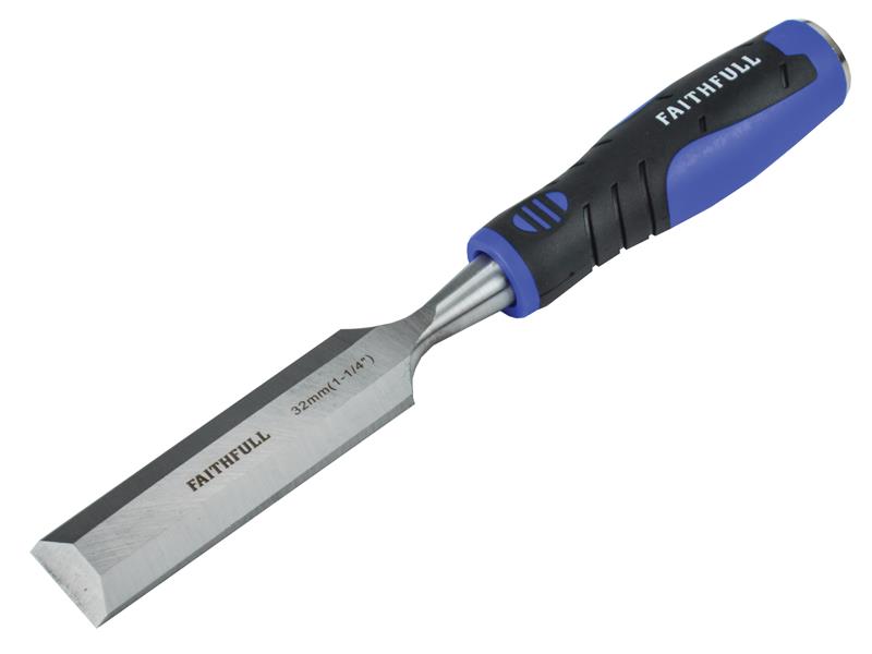 Faithfull Soft Grip Bevel Edge Chisel 32mm (1.1/4in) FAIWCSG32