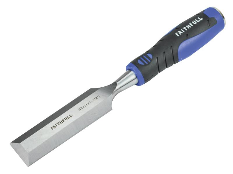 Faithfull Soft Grip Bevel Edge Chisel 38mm (1.1/2in) FAIWCSG38