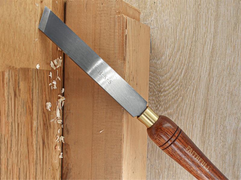 Faithfull HSS Turning Chisel 25mm Plain Skew FAIWCTPS25