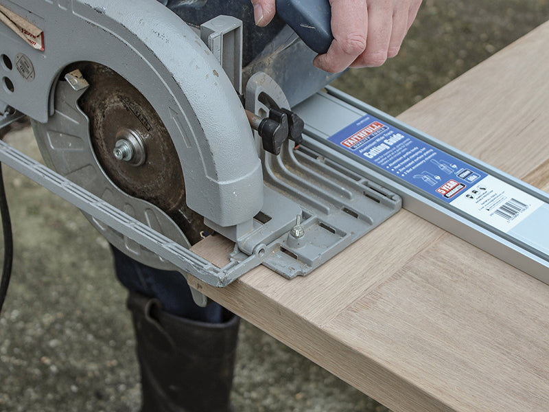 Faithfull Aluminium Wide Track Cutting Guide 900mm (36in) FAIWTCG36