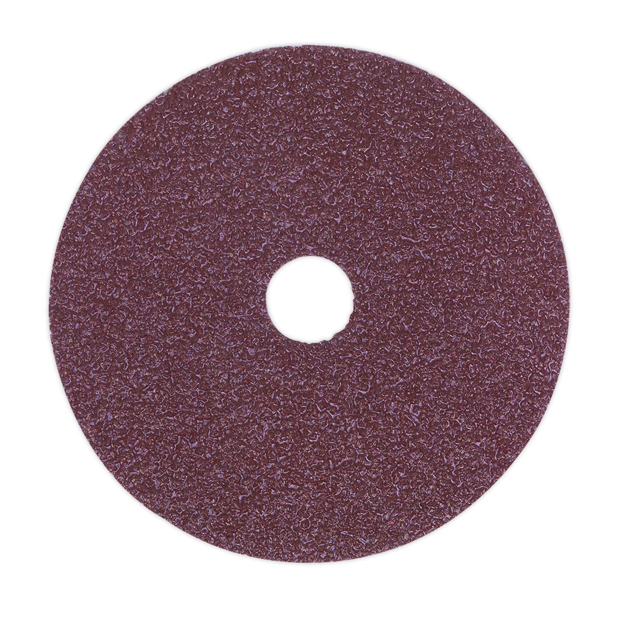 Sealey Sanding Disc Fibre Backed �115mm 50Grit Pack of 25 FBD11550
