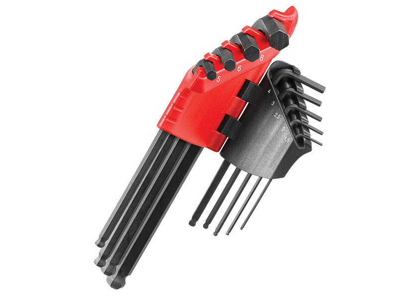 Facom Metric Hexagon Key Long Arm Set 9 Piece Supplied In A Case 83H.JP9A