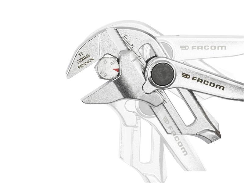 Facom Plier Wrench 250mm Opening 58mm Bi Material Grips PWF250CPEPB