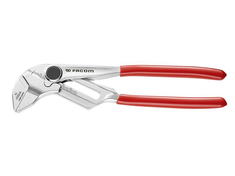 Facom Plier Wrench 250mm Opening 58mm PVC Grip Adjustment 20 positions PWF250G