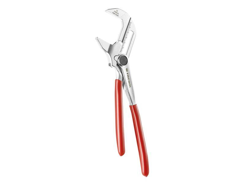 Facom Plier Wrench 250mm Opening 58mm PVC Grip Adjustment 20 positions PWF250G