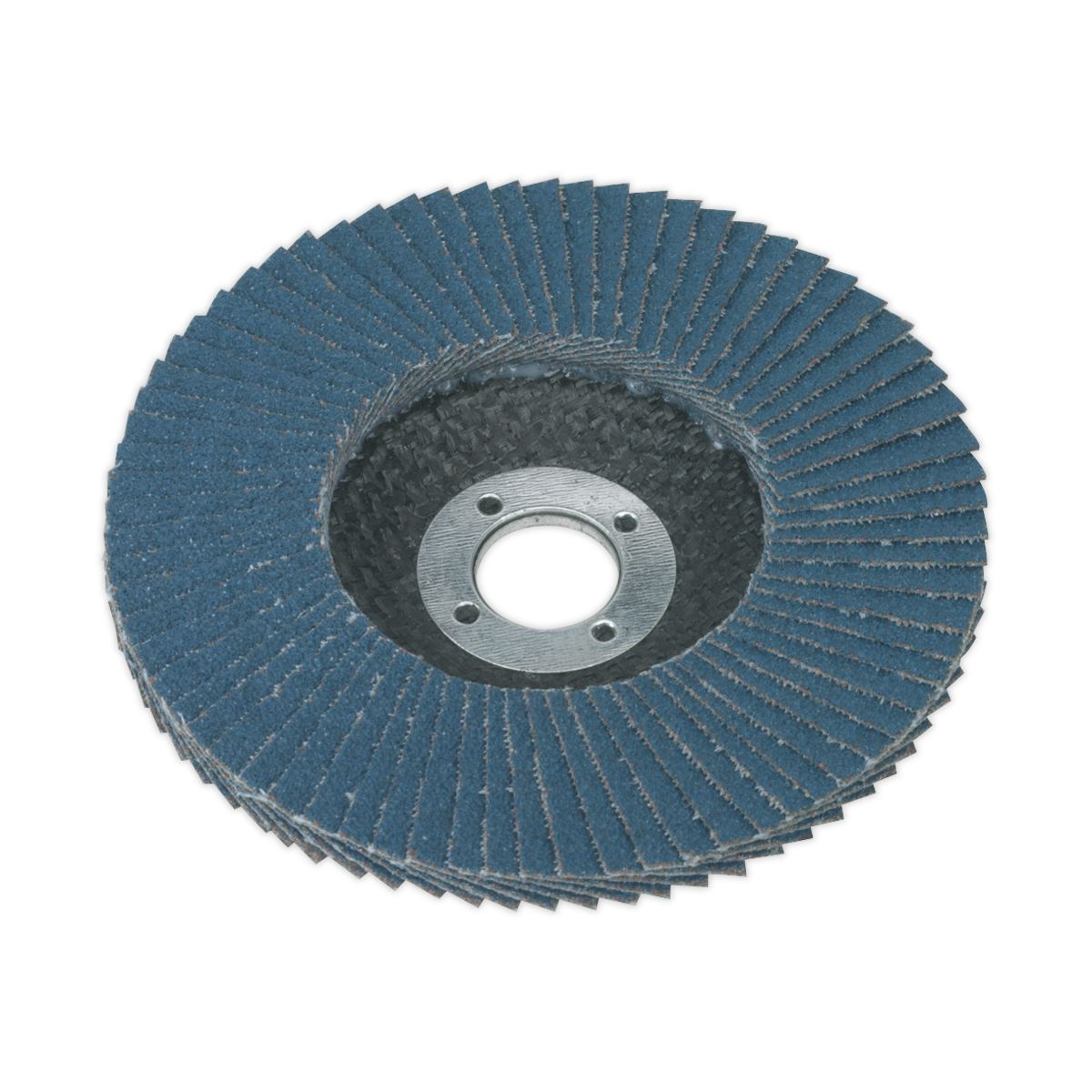 Sealey Flap Disc Zirconium �100mm �16mm Bore 40Grit FD10040