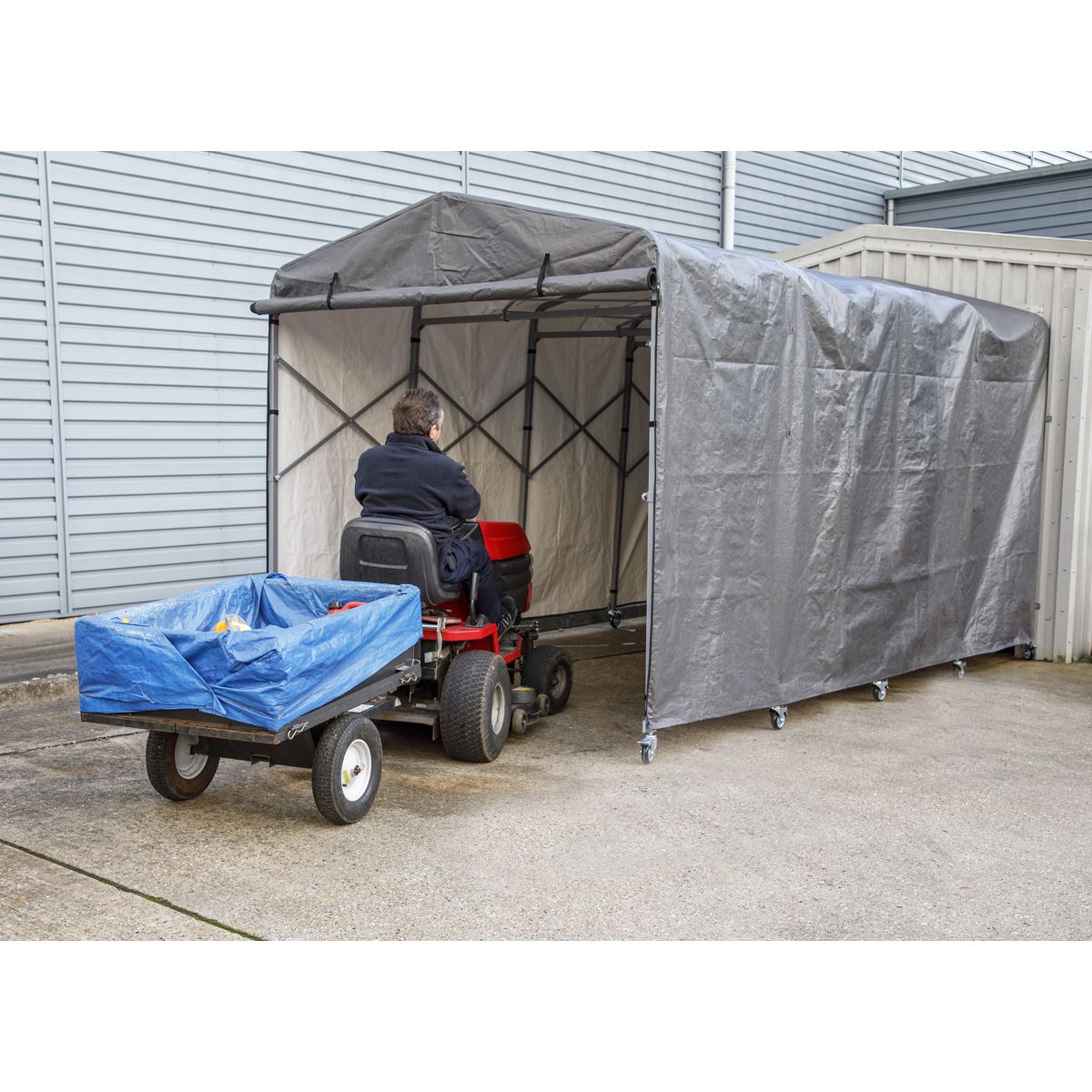 Sealey Extending Steel Garage Extension 2.5 x 4.5 x 2.5m FGE01