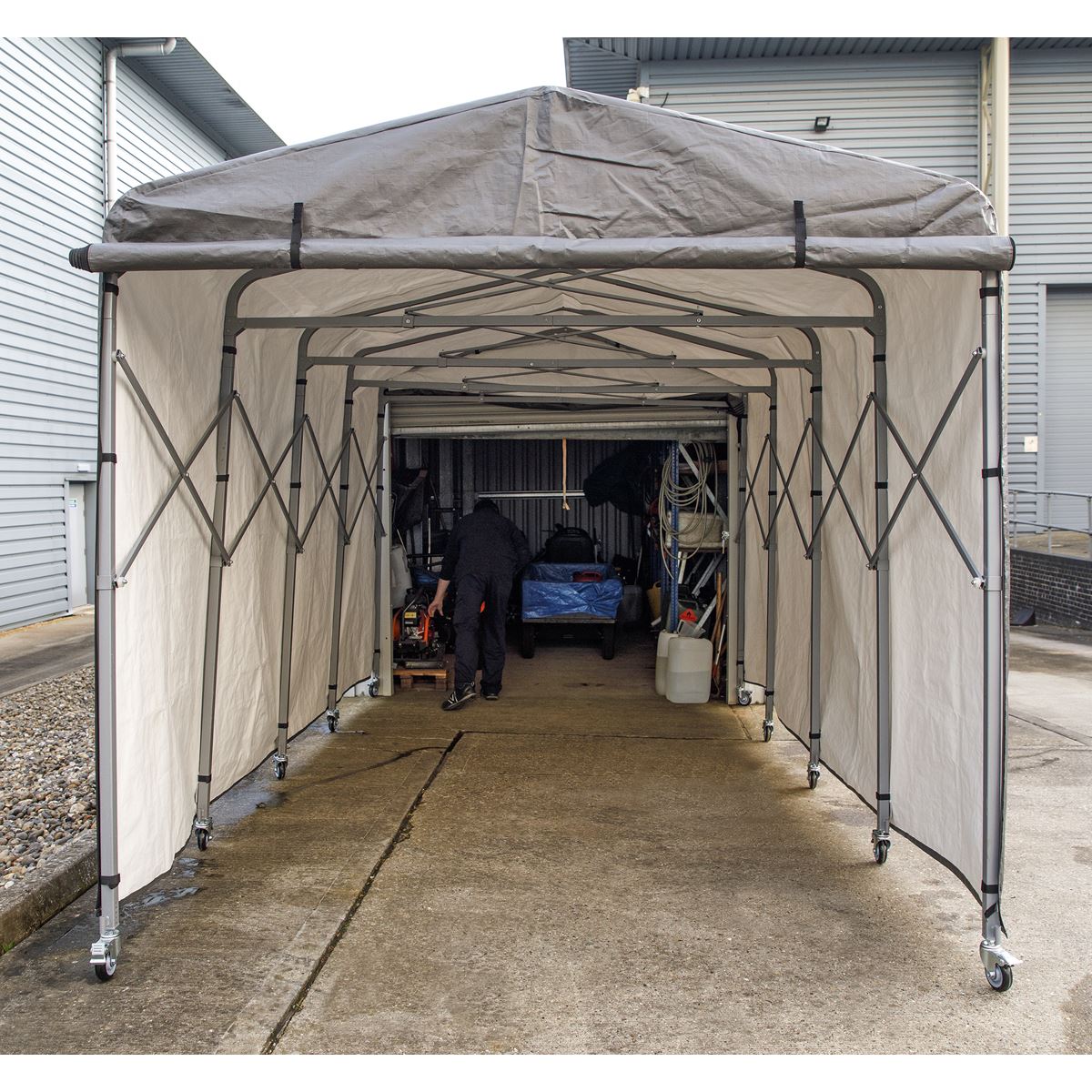 Sealey Extending Steel Garage Extension 2.5 x 4.5 x 2.5m FGE01