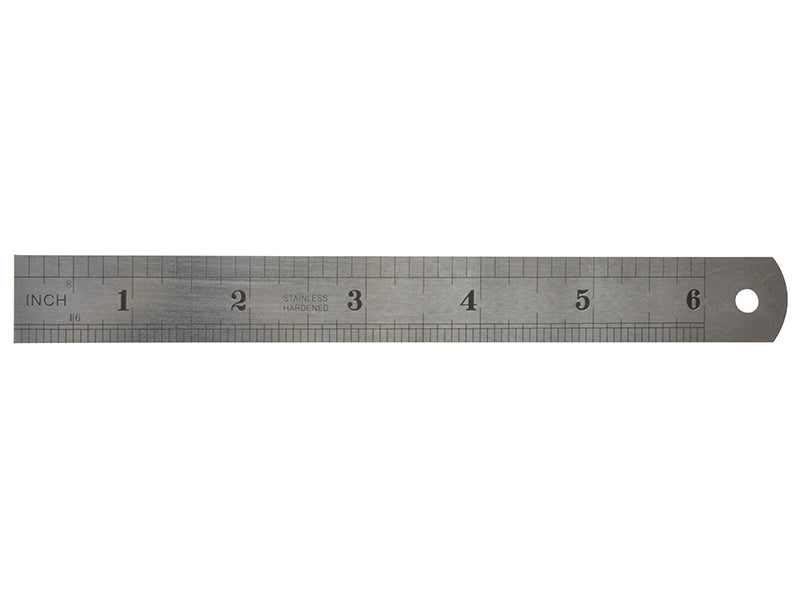 Fisher F106ME Steel Rule 150mm / 6in FIS106