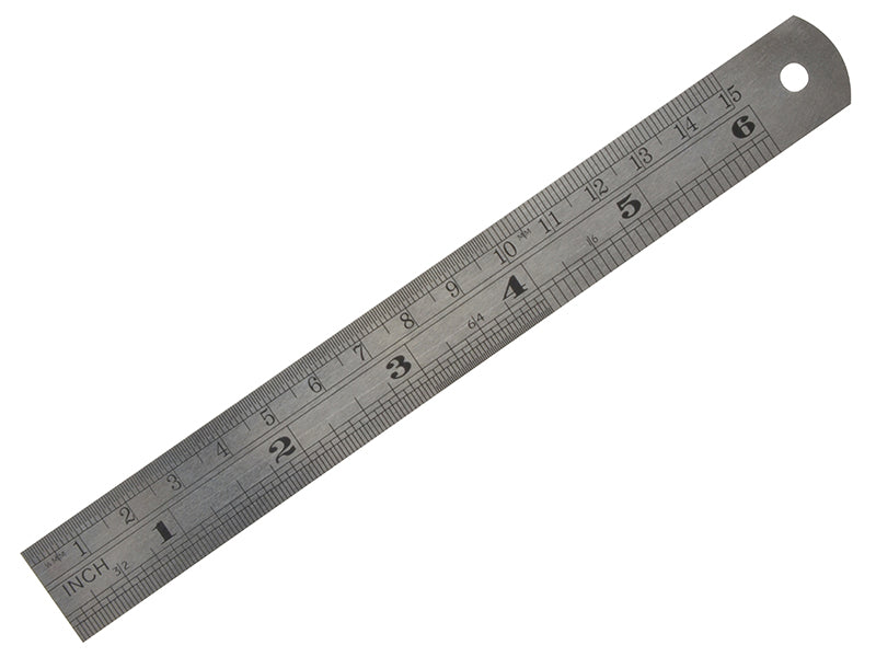 Fisher F106ME Steel Rule 150mm / 6in FIS106
