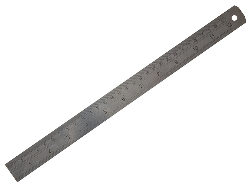 Fisher F112ME Steel Rule 300mm / 12in FIS112
