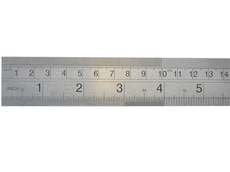 Fisher F124ME Steel Rule 600mm / 24in FIS12424