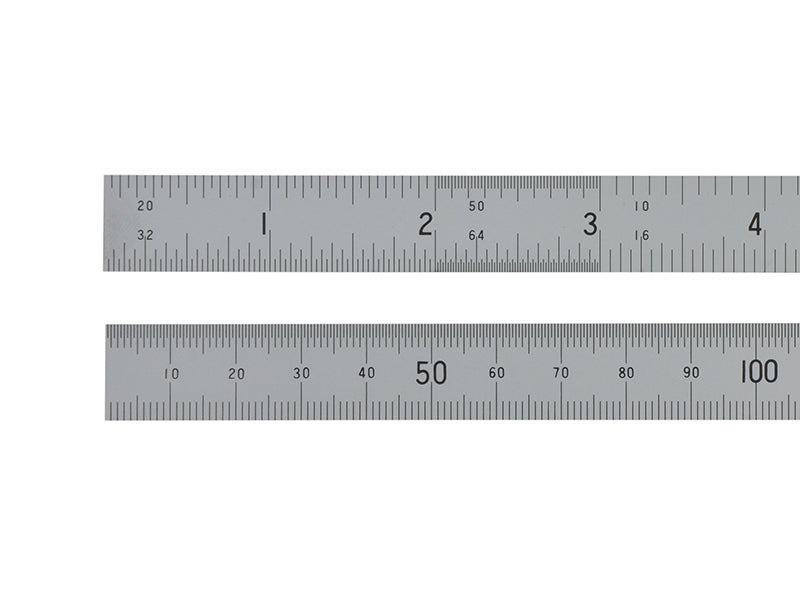 Fisher Satin Chrome Rule 150mm/6in FISC06