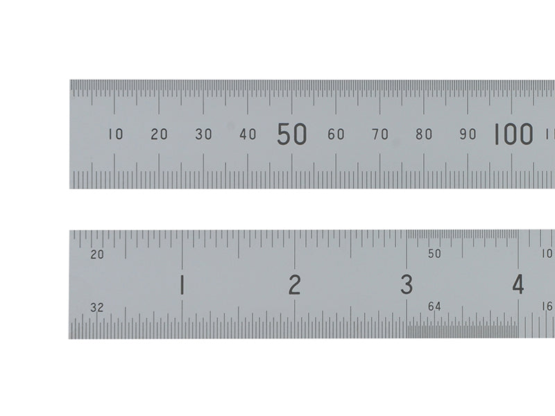 Fisher Satin Chrome Rule 300mm/12in FISC12
