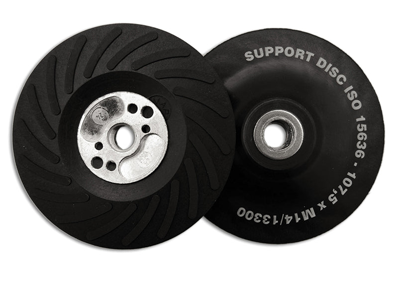 Flexipads World Class Angle Grinder Turbo Pad ISO Hard 115mm (4.5in) M14 FLE11713