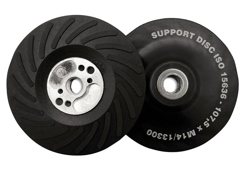 Flexipads World Class Angle Grinder Turbo Pad ISO Hard 125mm (5in) M14 FLE11723