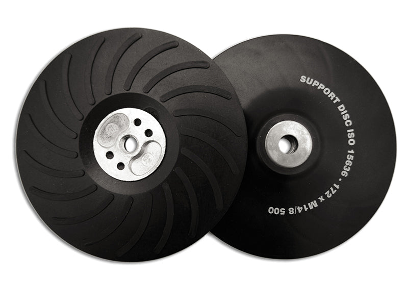 Flexipads World Class Angle Grinder Turbo Pad ISO Hard 180mm (7in) M14 FLE11732