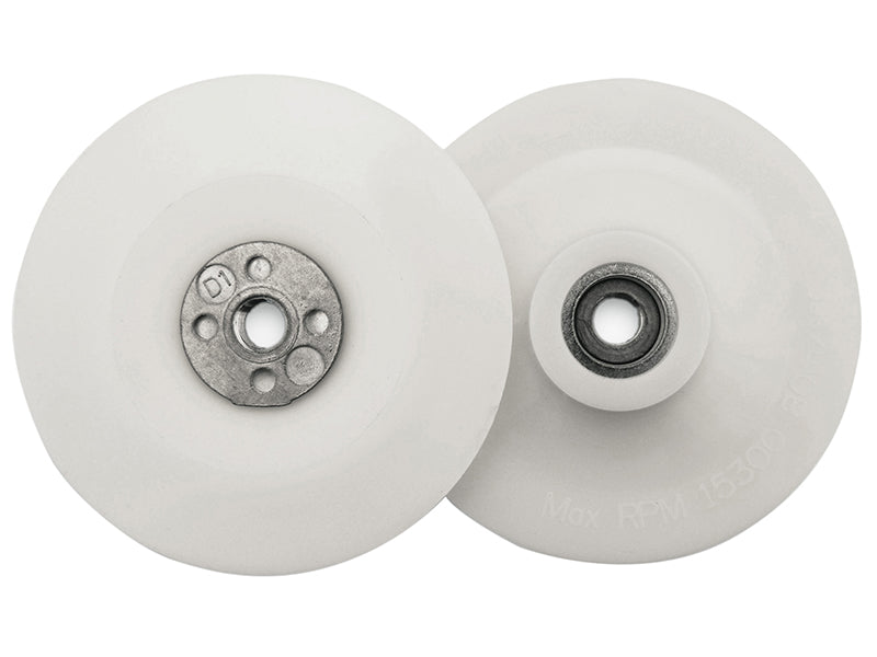 Flexipads World Class Angle Grinder Pad White 100mm (4in) M10 x 1.25 FLE20015