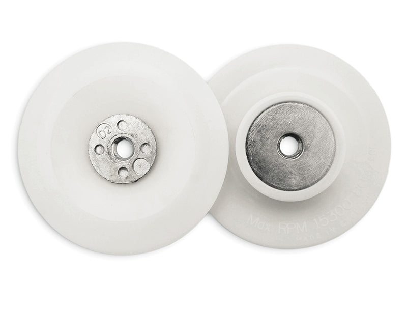 Flexipads World Class Angle Grinder Pad White 100mm (4in) M10 x 1.50 FLE20020