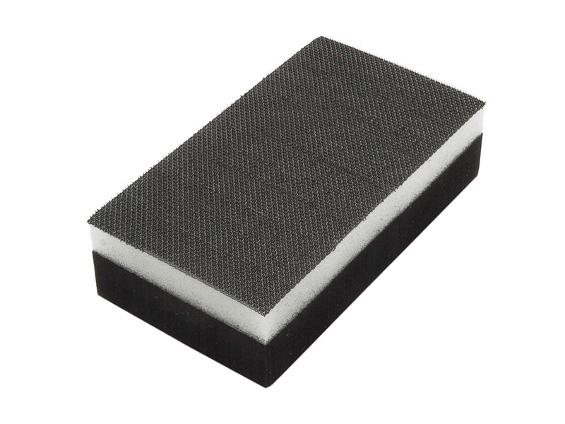 Flexipads World Class Hand Sanding Block Double Sided Medium/Soft 70 x 125mm FLE56005