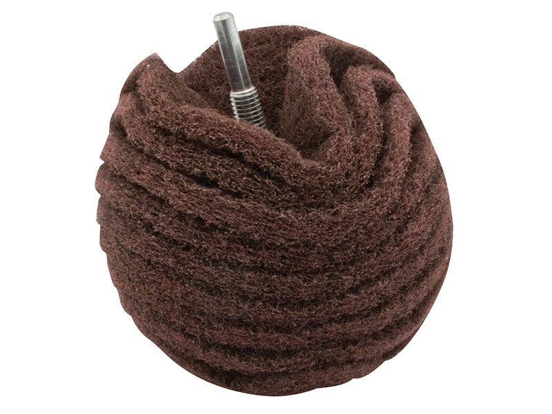 Flexipads World Class Scruff Ball 75mm / 3in Maroon Very Fine FLEBA340