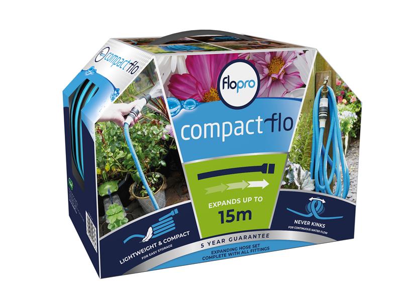 Flopro Flopro Compactflo Expandable Hose Set 15m FLO70309021
