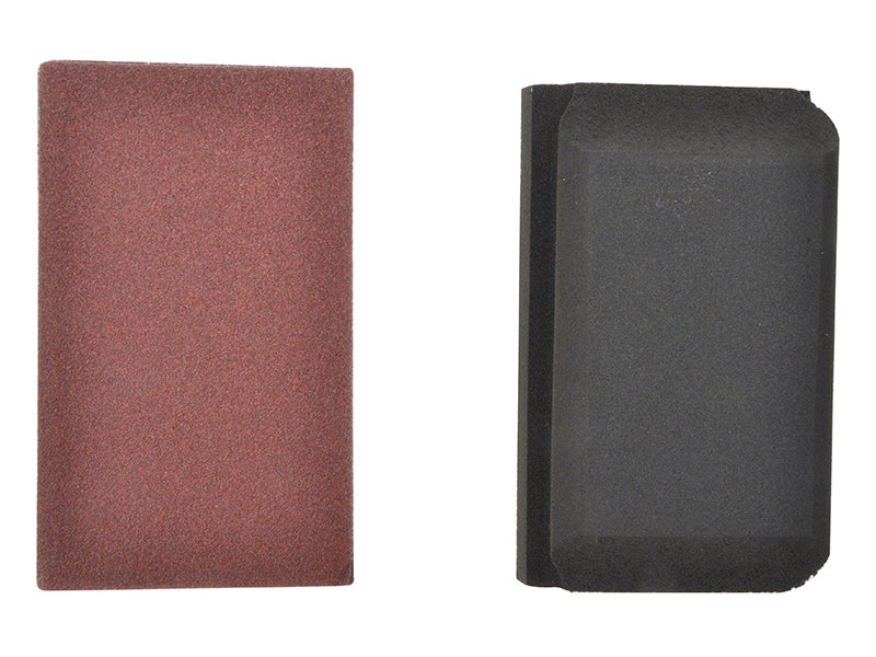 Flexovit Hook & Loop Sanding Block Kit Assorted 70 x 125mm (Pack 3) FLV56830
