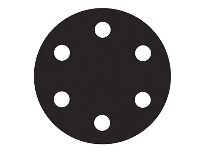 Flexovit Hook & Loop Sanding Disc 150mm Medium 80G (Pack 6) FLV26396