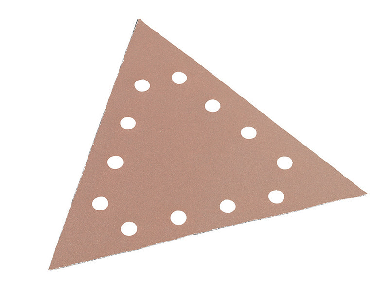 Flex Power Tools Sanding Paper Hook & Loop Triangle 120G (Pack 25) FLX349240