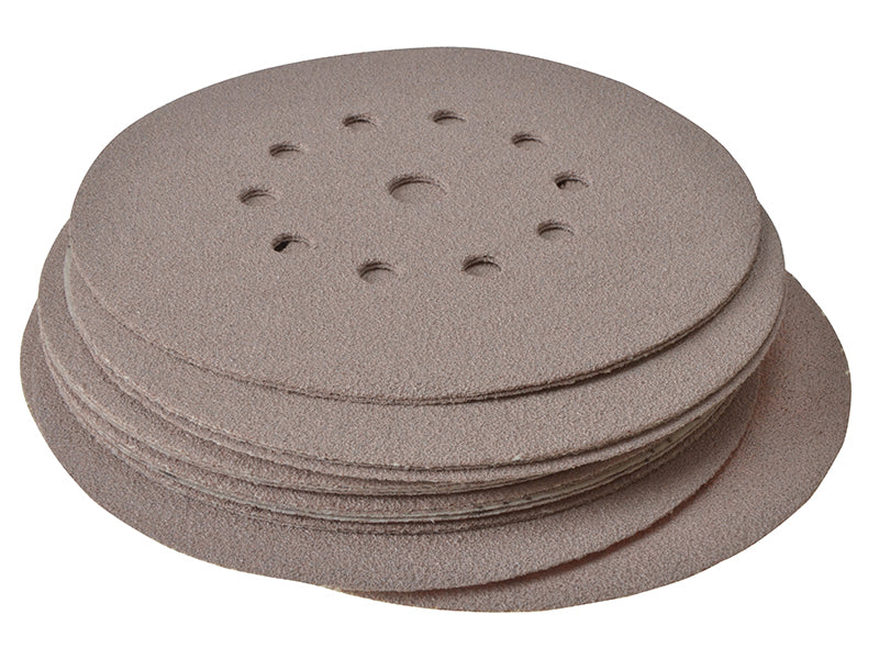 Flex Power Tools Sanding Paper Hook & Loop Backing Round 40G (Pack 20) FLX370924