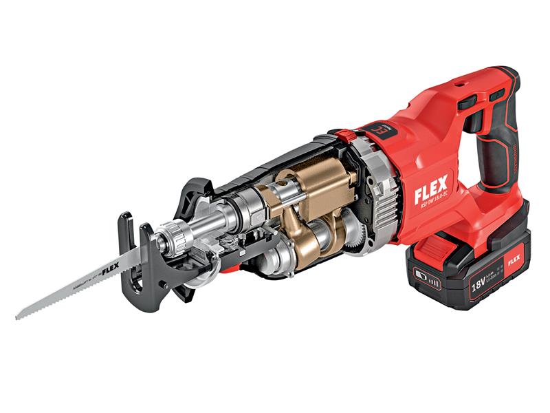 Flex Power Tools RSP DW 18.0-EC Brushless Reciprocating Saw 18V Bare Unit FLXRSPDW18N