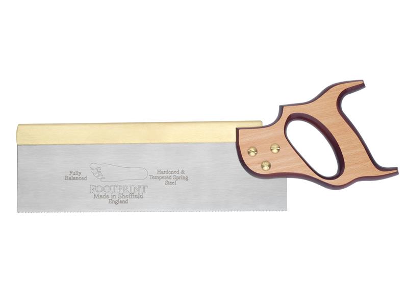 Footprint 256 Brass Back Tenon Saw 250mm (10in) 15 TPI FOO25610