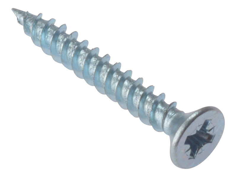 ForgeFix General Purpose Pozi Compatible Screw CSK TT ZP 5/8in x 6 Box 200 FORCSK586Z