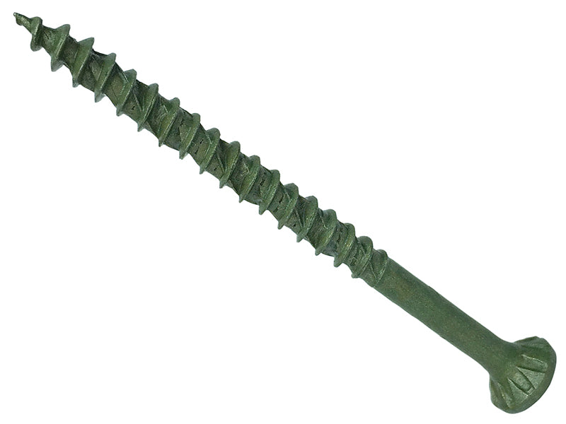 ForgeFix ForgeFast TORX® Compatible Decking Screws CSK Green 4.5x50 T25 Tub 600 FORDS4550GT
