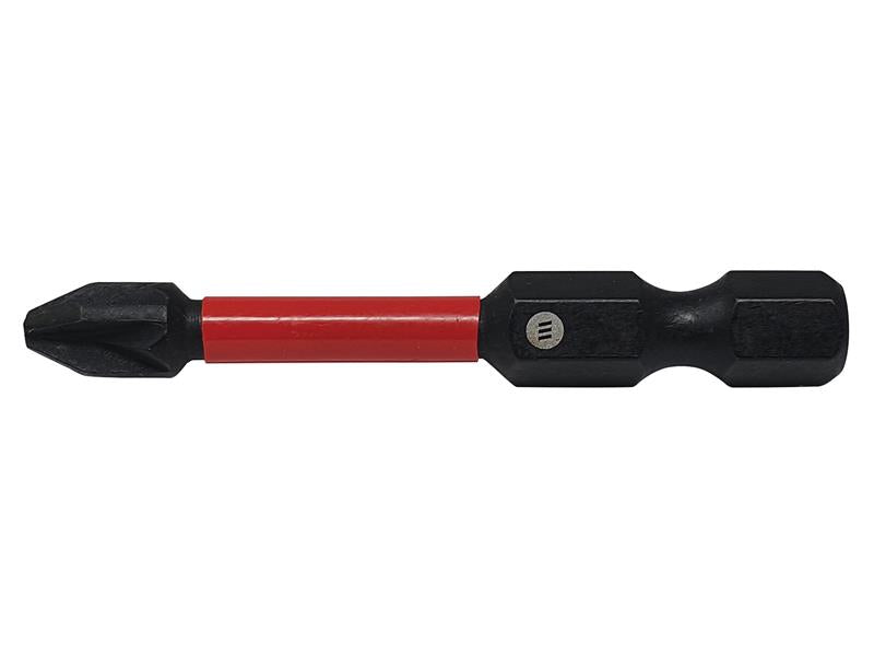 ForgeFix ForgeFast Pozidriv Compatible Impact Bit PZ1 x 50mm (Card 2) FORFFPZ150