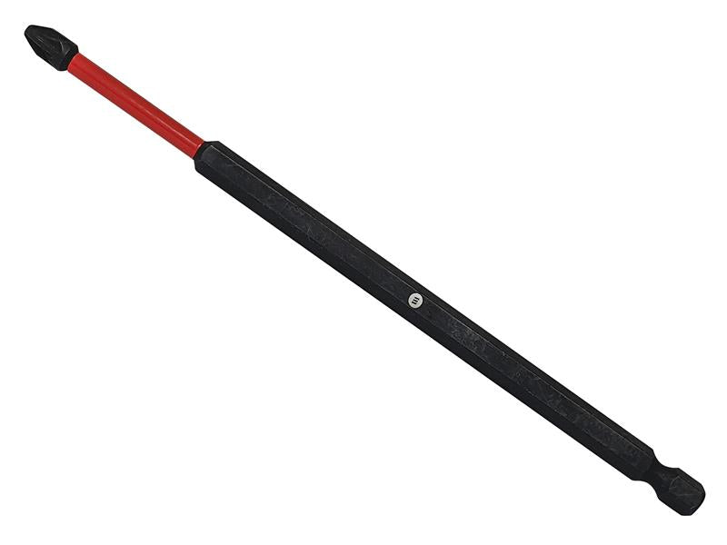 ForgeFix ForgeFast Pozidriv Compatible Impact Bit PZ2 x 152mm (Card 1) FORFFPZ2152