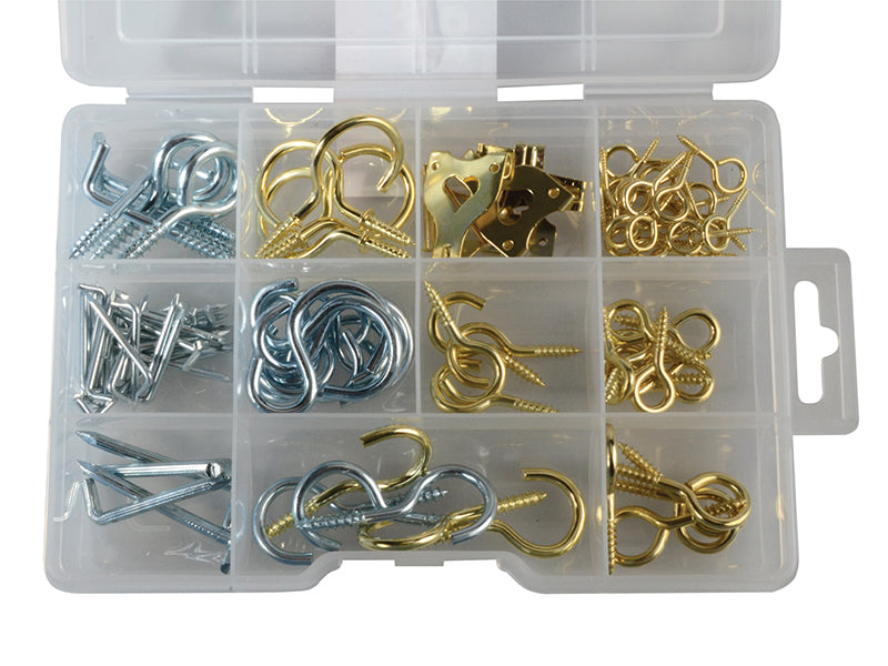 ForgeFix Hook & Screw Eye Kit, 102 Piece ForgePack FORFPHESET