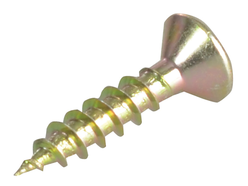 ForgeFix Multi-Purpose Pozi Compatible Screw CSK ST ZYP 4.0 x 20mm Forge Pack 40 FORFPMP420Y