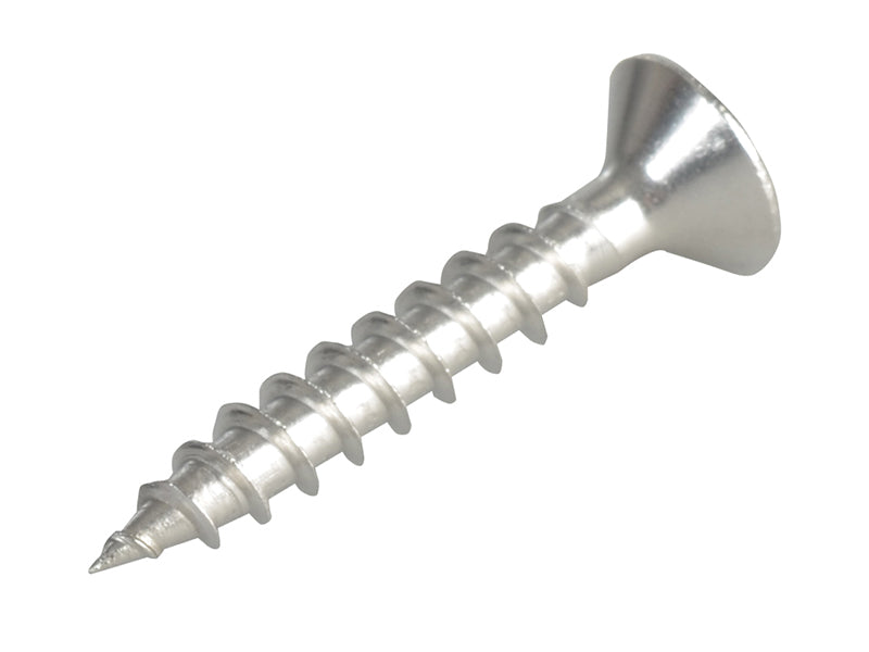 ForgeFix Multi-Purpose Pozi Compatible Screw CSK ST S/Steel 4.0 x 25mm Forge Pack 35 FORFPMP425S